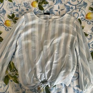 NWT striped blouse
